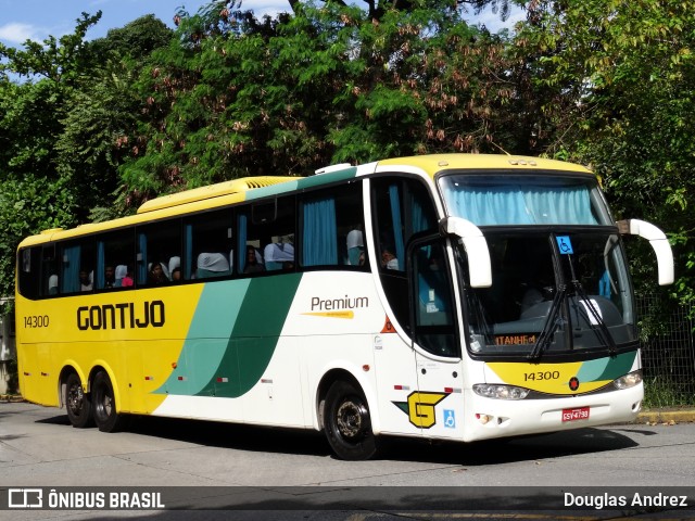 Empresa Gontijo de Transportes 14300 na cidade de São Paulo, São Paulo, Brasil, por Douglas Andrez. ID da foto: 11059550.