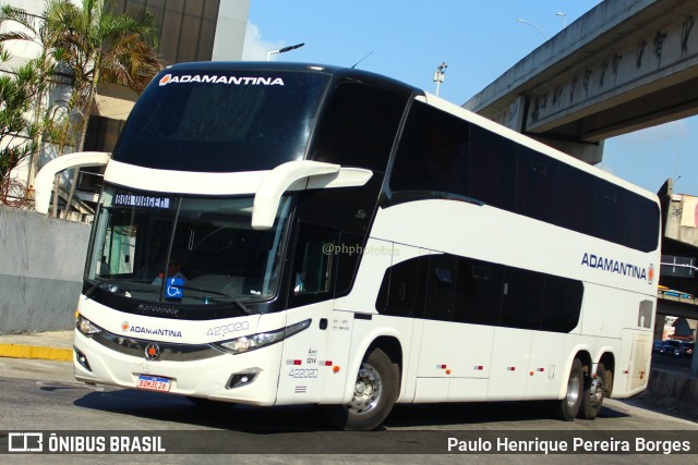 Expresso Adamantina 422020 na cidade de Rio de Janeiro, Rio de Janeiro, Brasil, por Paulo Henrique Pereira Borges. ID da foto: 11059797.