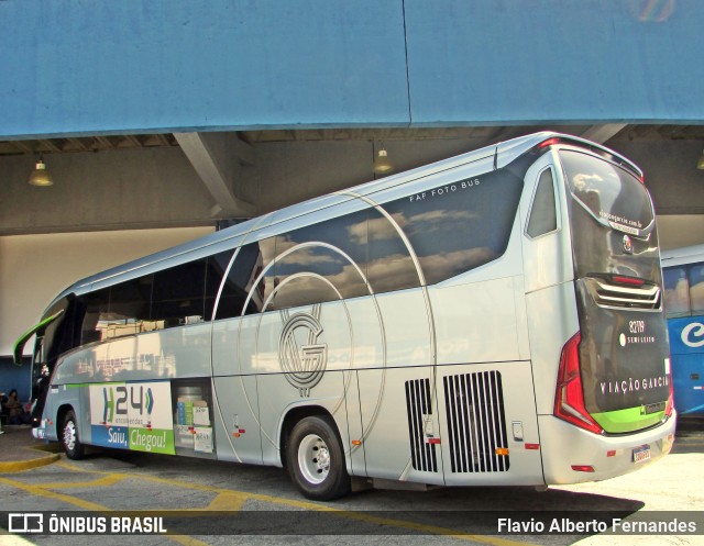 Viação Garcia 82119 na cidade de Sorocaba, São Paulo, Brasil, por Flavio Alberto Fernandes. ID da foto: 11059413.