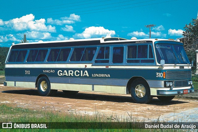 Viação Garcia 310 na cidade de Joinville, Santa Catarina, Brasil, por Daniel Budal de Araújo. ID da foto: 11062669.