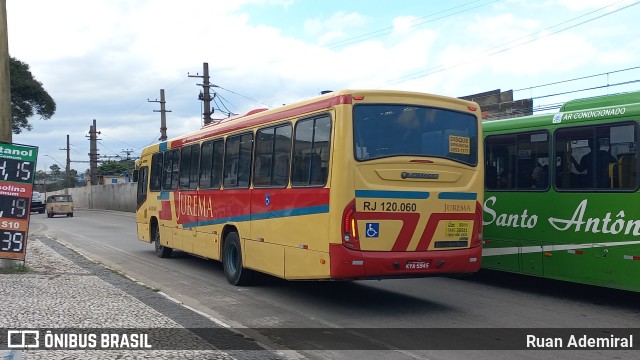 Auto Viação Jurema RJ 120.060 na cidade de Duque de Caxias, Rio de Janeiro, Brasil, por Ruan Ademiral. ID da foto: 11062296.