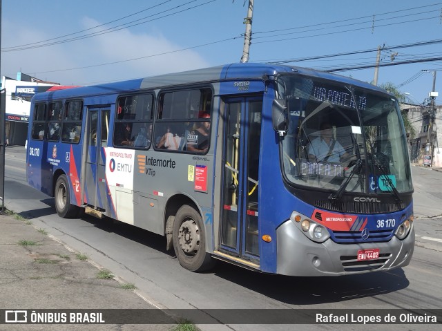 Vipol Transportes Rodoviários - TIPBUS - Transportes Intermunicipal 36.170 na cidade de Guarulhos, São Paulo, Brasil, por Rafael Lopes de Oliveira. Número da foto: #11064134.