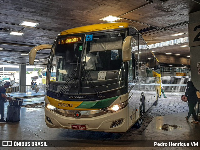 Empresa Gontijo de Transportes 19500 na cidade de Belo Horizonte, Minas Gerais, Brasil, por Pedro Henrique VM. ID da foto: 11062417.