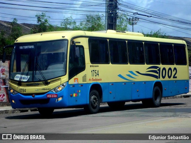 Expresso 1002 1754 na cidade de Recife, Pernambuco, Brasil, por Edjunior Sebastião. Número da foto: #11063008.