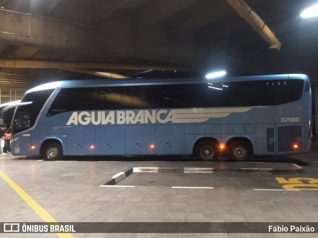 Viação Águia Branca 32560 na cidade de São Paulo, São Paulo, Brasil, por Fábio Paixão. Número da foto: #11062801.