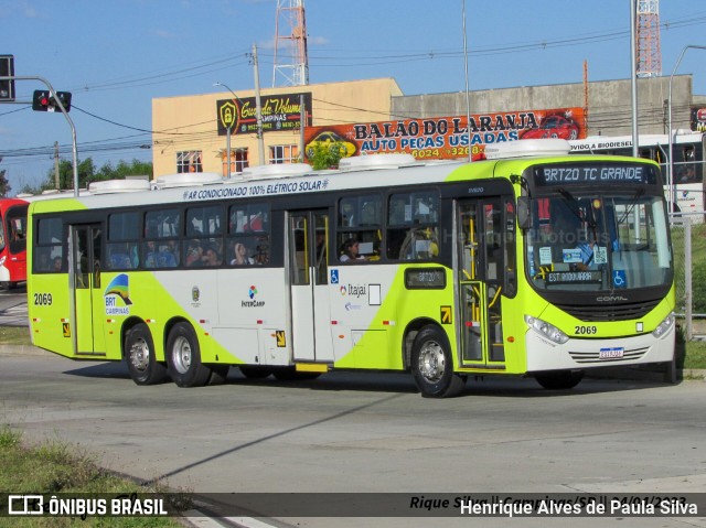 Itajaí Transportes Coletivos 2069 na cidade de Campinas, São Paulo, Brasil, por Henrique Alves de Paula Silva. Número da foto: #11064406.