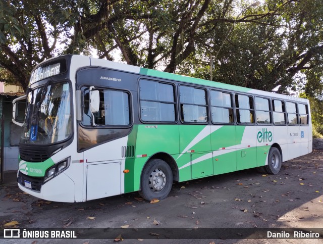 Viação Elite RJ 176.005 na cidade de Barra do Piraí, Rio de Janeiro, Brasil, por Danilo  Ribeiro. Número da foto: #11062084.