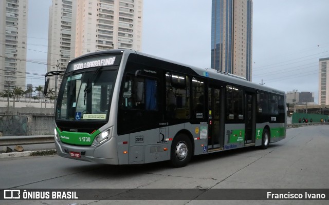 Viação Santa Brígida 1 1730 na cidade de São Paulo, São Paulo, Brasil, por Francisco Ivano. ID da foto: 11062189.