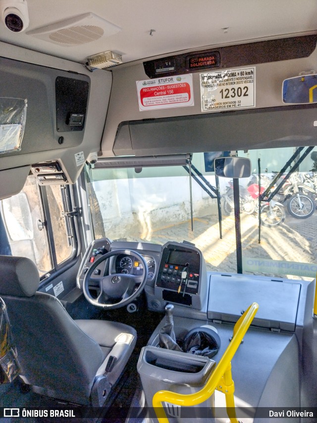 Auto Viação São José 12302 na cidade de Fortaleza, Ceará, Brasil, por Davi Oliveira. Número da foto: #11064141.