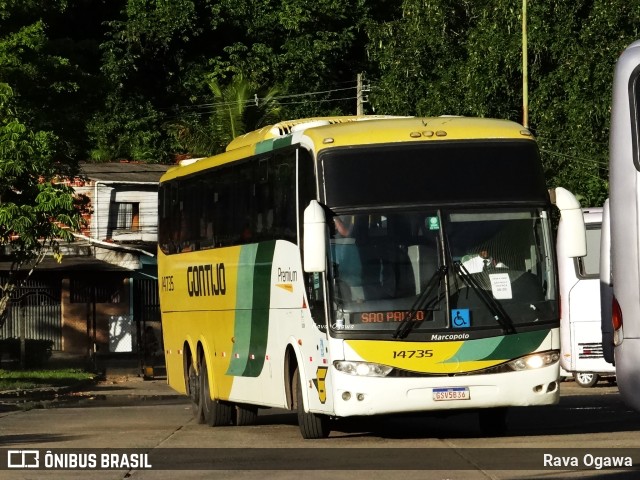 Empresa Gontijo de Transportes 14735 na cidade de Ilhéus, Bahia, Brasil, por Rava Ogawa. ID da foto: 11065330.