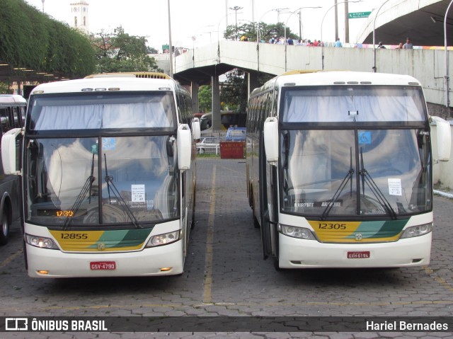 Empresa Gontijo de Transportes 12305 na cidade de Belo Horizonte, Minas Gerais, Brasil, por Hariel Bernades. ID da foto: 11066936.