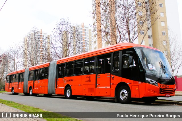 Auto Viação Redentor XY036 na cidade de Curitiba, Paraná, Brasil, por Paulo Henrique Pereira Borges. ID da foto: 11066174.