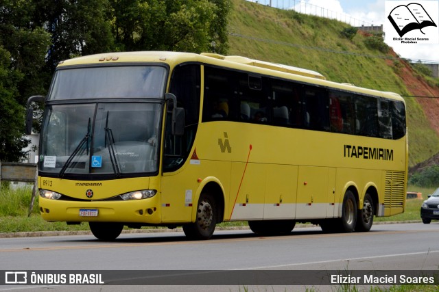 Viação Itapemirim 8913 na cidade de Muriaé, Minas Gerais, Brasil, por Eliziar Maciel Soares. ID da foto: 11066843.