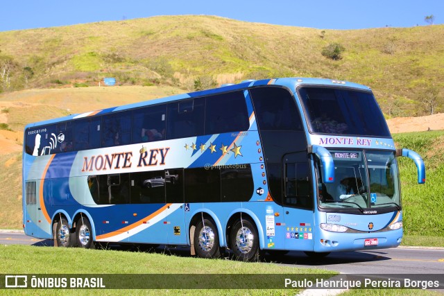 Monte Rey Turismo 5600 na cidade de Aparecida, São Paulo, Brasil, por Paulo Henrique Pereira Borges. Número da foto: #11066258.