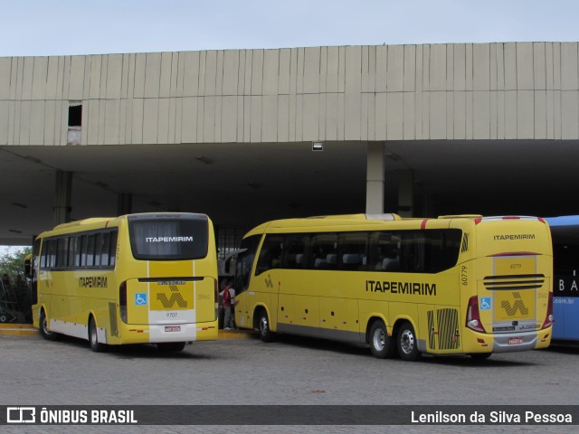 Viação Itapemirim 9707 na cidade de Caruaru, Pernambuco, Brasil, por Lenilson da Silva Pessoa. ID da foto: 11066424.