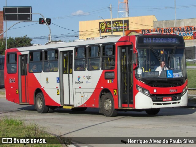 Itajaí Transportes Coletivos 2044 na cidade de Campinas, São Paulo, Brasil, por Henrique Alves de Paula Silva. Número da foto: #11066177.