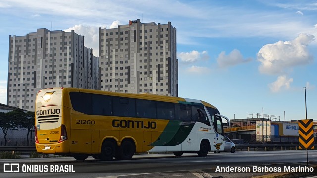 Empresa Gontijo de Transportes 21260 na cidade de Guarulhos, São Paulo, Brasil, por Anderson Barbosa Marinho. Número da foto: #11067042.