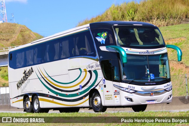 Kharisma Turismo 2035 na cidade de Barra Mansa, Rio de Janeiro, Brasil, por Paulo Henrique Pereira Borges. ID da foto: 11066268.