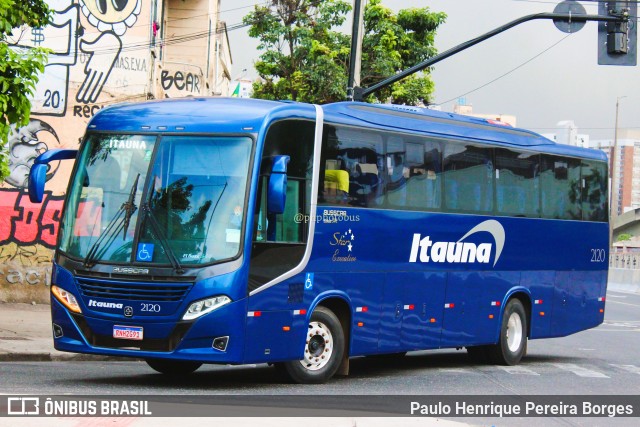 Viação Itaúna 2120 na cidade de Belo Horizonte, Minas Gerais, Brasil, por Paulo Henrique Pereira Borges. Número da foto: #11066121.