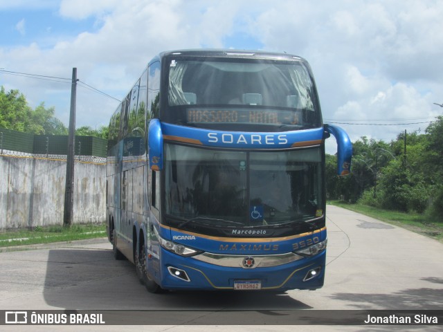 Soares Turismo e Fretamento 3520 na cidade de Recife, Pernambuco, Brasil, por Jonathan Silva. ID da foto: 11065178.