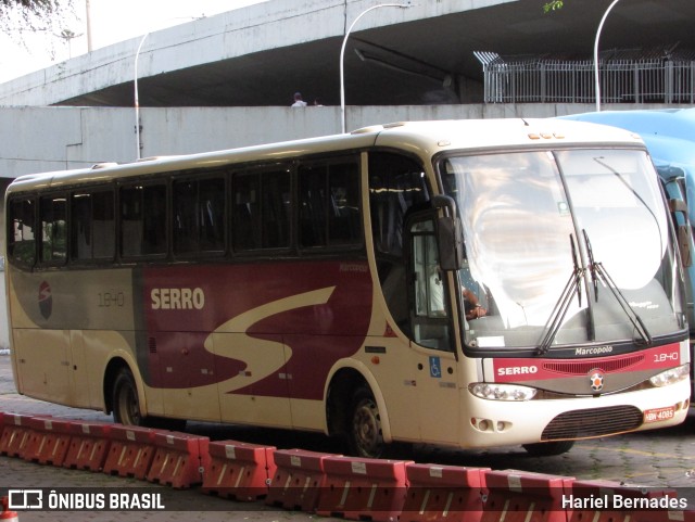 Viação Serro 1840 na cidade de Belo Horizonte, Minas Gerais, Brasil, por Hariel Bernades. ID da foto: 11066438.