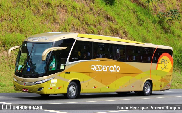 Redenção Turismo 10200 na cidade de Paracambi, Rio de Janeiro, Brasil, por Paulo Henrique Pereira Borges. ID da foto: 11068501.