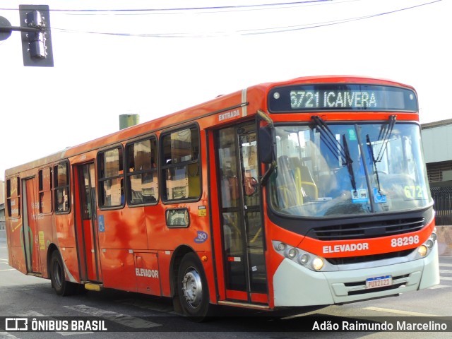 Viação Novo Retiro 88298 na cidade de Belo Horizonte, Minas Gerais, Brasil, por Adão Raimundo Marcelino. ID da foto: 11069612.