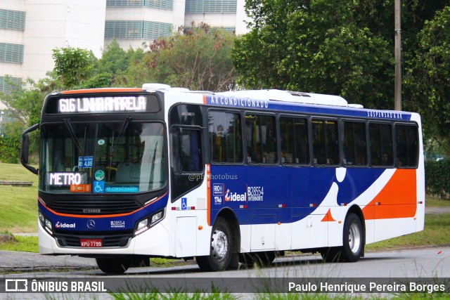 Viação Ideal B28554 na cidade de Rio de Janeiro, Rio de Janeiro, Brasil, por Paulo Henrique Pereira Borges. Número da foto: #11068521.