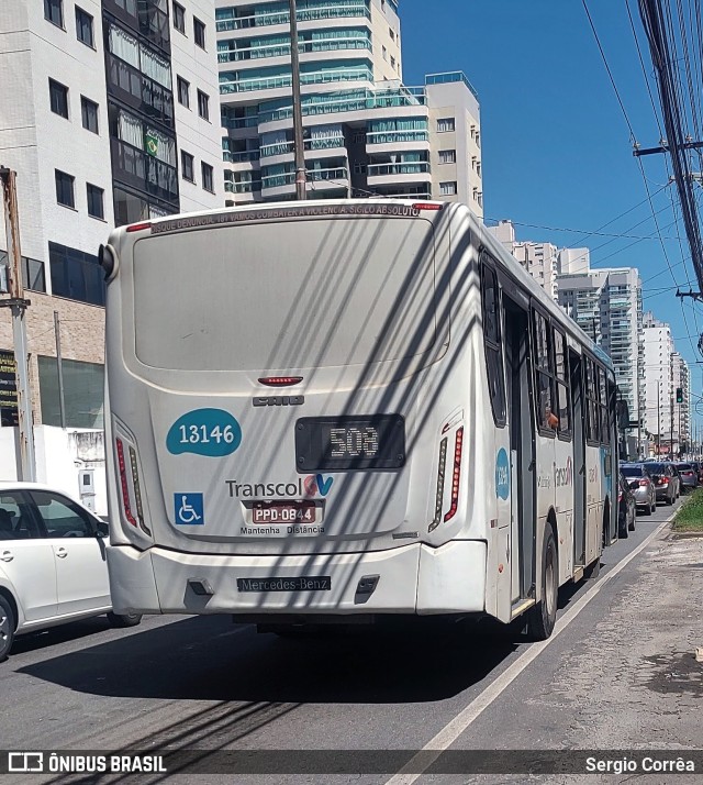 Vereda Transporte Ltda. 13146 na cidade de Vila Velha, Espírito Santo, Brasil, por Sergio Corrêa. ID da foto: 11069546.