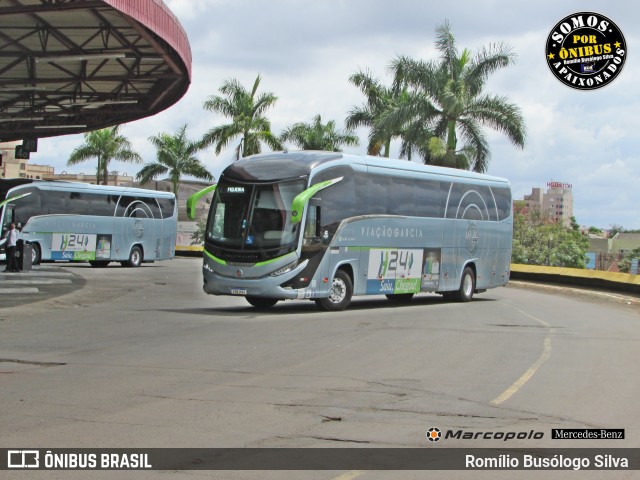Viação Garcia 82068 na cidade de Londrina, Paraná, Brasil, por Romílio Busólogo Silva . Número da foto: #11068522.