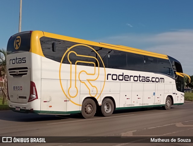RodeRotas - Rotas de Viação do Triângulo 2213 na cidade de Valparaíso de Goiás, Goiás, Brasil, por Matheus de Souza. Número da foto: #11067638.