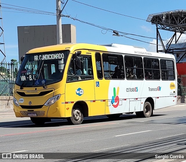 Viação Grande Vitória 23180 na cidade de Vitória, Espírito Santo, Brasil, por Sergio Corrêa. ID da foto: 11069586.