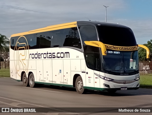 RodeRotas - Rotas de Viação do Triângulo 2213 na cidade de Valparaíso de Goiás, Goiás, Brasil, por Matheus de Souza. Número da foto: #11067630.