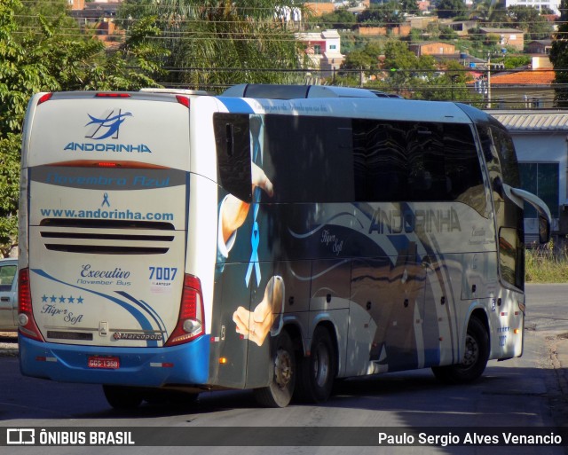 Empresa de Transportes Andorinha 7007 na cidade de Cuiabá, Mato Grosso, Brasil, por Paulo Sergio Alves Venancio. Número da foto: #11067485.