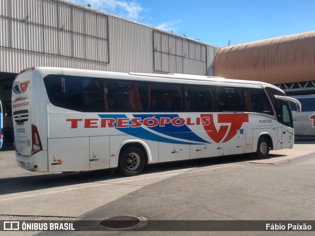 Viação Teresópolis RJ 203.022 na cidade de Rio de Janeiro, Rio de Janeiro, Brasil, por Fábio Paixão. Número da foto: #11070264.
