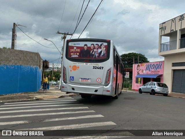 MoV Sumaré - Viação Ouro Verde 32467 na cidade de Sumaré, São Paulo, Brasil, por Allan Henrique. Número da foto: #11070295.