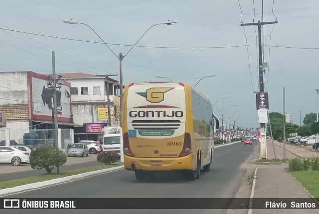 Empresa Gontijo de Transportes 18110 na cidade de Cruz das Almas, Bahia, Brasil, por Flávio  Santos. ID da foto: 11071175.