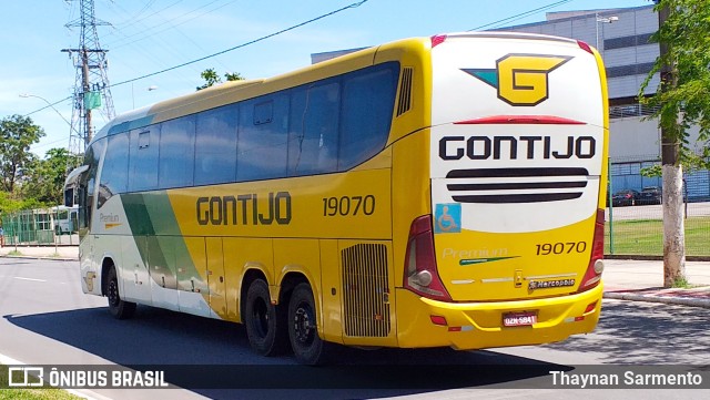 Empresa Gontijo de Transportes 19070 na cidade de Vitória, Espírito Santo, Brasil, por Thaynan Sarmento. Número da foto: #11069843.