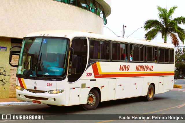 Viação Novo Horizonte 220 na cidade de Muriaé, Minas Gerais, Brasil, por Paulo Henrique Pereira Borges. Número da foto: #11071851.