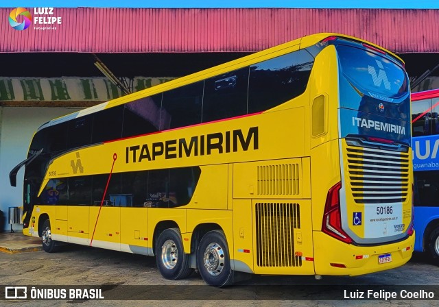 Viação Nova Itapemirim 50186 na cidade de Juiz de Fora, Minas Gerais, Brasil, por Luiz Felipe Coelho. Número da foto: #11072449.