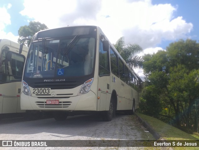 Viação Colombo 23003 na cidade de Colombo, Paraná, Brasil, por Everton S de Jesus. ID da foto: 11071132.