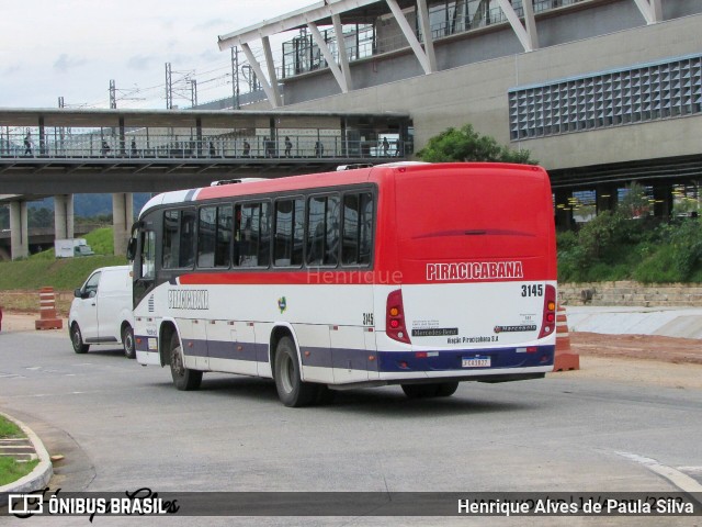 Viação Piracicabana 3145 na cidade de Guarulhos, São Paulo, Brasil, por Henrique Alves de Paula Silva. Número da foto: #11070674.