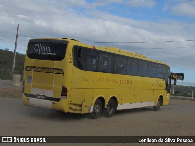 Viação Itapemirim 8623 na cidade de Taquaritinga do Norte, Pernambuco, Brasil, por Lenilson da Silva Pessoa. ID da foto: 11071959.