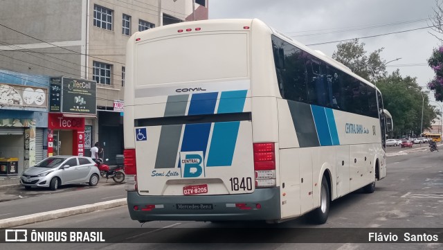 Viação Central Bahia de Transportes 1840 na cidade de Vitória da Conquista, Bahia, Brasil, por Flávio  Santos. Número da foto: #11070068.