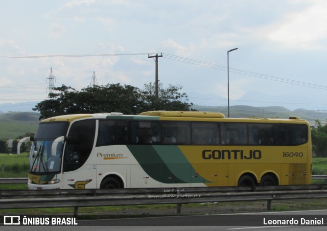 Empresa Gontijo de Transportes 16040 na cidade de Resende, Rio de Janeiro, Brasil, por Leonardo Daniel. Número da foto: #11071244.