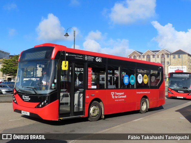 Go Cornwall Bus 2009 na cidade de Penzance, Cornwall, Inglaterra, por Fábio Takahashi Tanniguchi. Número da foto: #11071742.