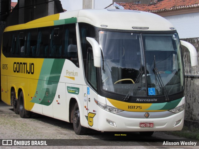 Empresa Gontijo de Transportes 18175 na cidade de Fortaleza, Ceará, Brasil, por Alisson Wesley. ID da foto: 11071922.