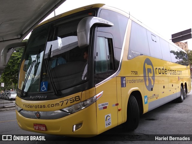 RodeRotas - Rotas de Viação do Triângulo 7758 na cidade de Belo Horizonte, Minas Gerais, Brasil, por Hariel Bernades. Número da foto: #11069833.
