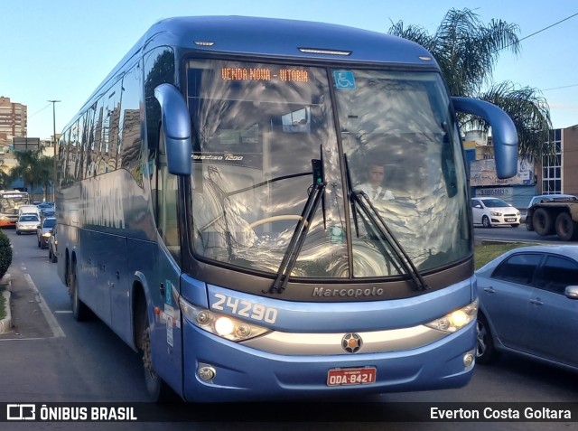 Viação Águia Branca 24290 na cidade de Cariacica, Espírito Santo, Brasil, por Everton Costa Goltara. Número da foto: #11069813.