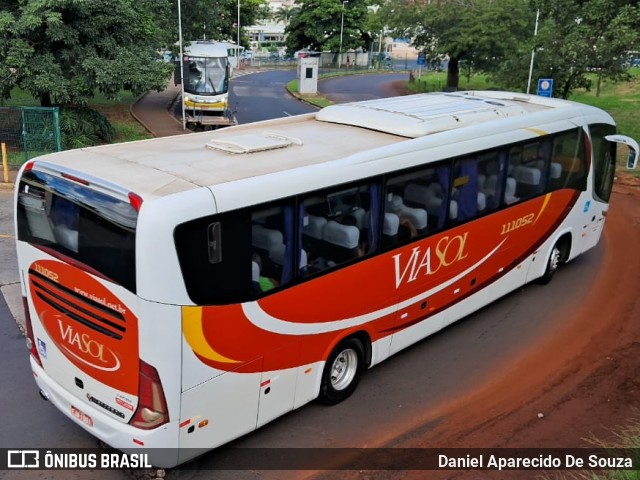 ViaSol Transportes Rodoviários 111052 na cidade de Ribeirão Preto, São Paulo, Brasil, por Daniel Aparecido De Souza. Número da foto: #11069984.